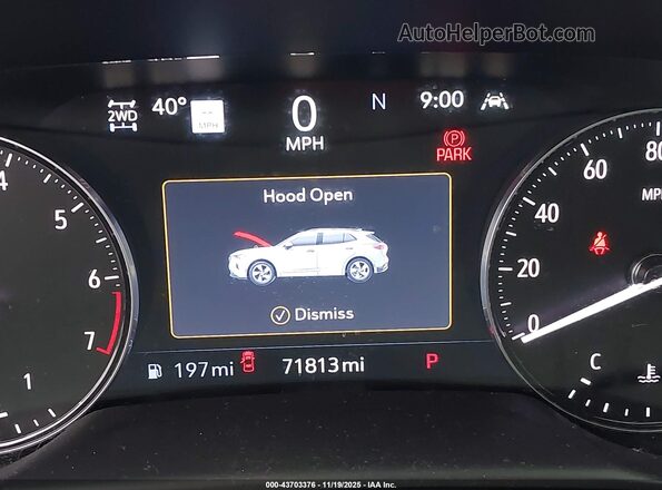 LRBFZPR41MD122457 2021 BUICK ENVISION Gray Панорамний вид салону 360°