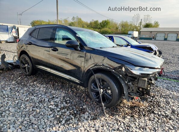 LRBFZPR42MD179119 2021 BUICK ENVISION Black Առջևի աջ