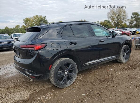 LRBFZPR43MD125909 2021 BUICK ENVISION Black Հետևի աջ