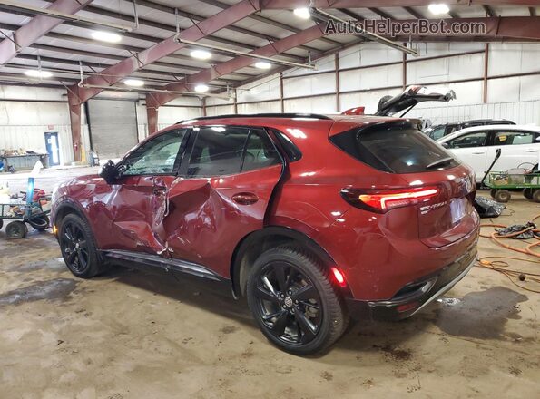 LRBFZPR45ND047778 2022 BUICK ENVISION Red Задня ліва чверть