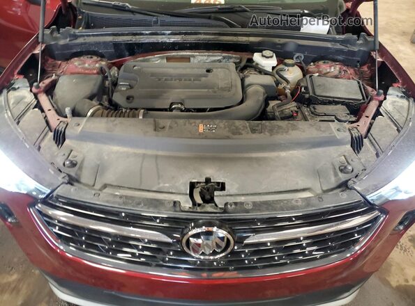 LRBFZPR45ND047778 2022 BUICK ENVISION Red Вид підкапотного простору