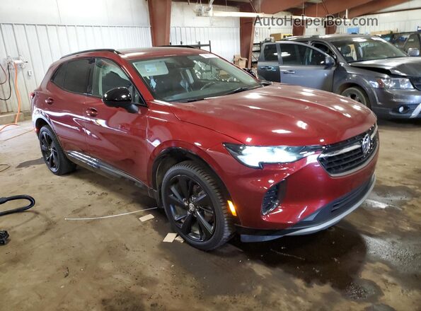 LRBFZPR45ND047778 2022 BUICK ENVISION Red Передня права чверть