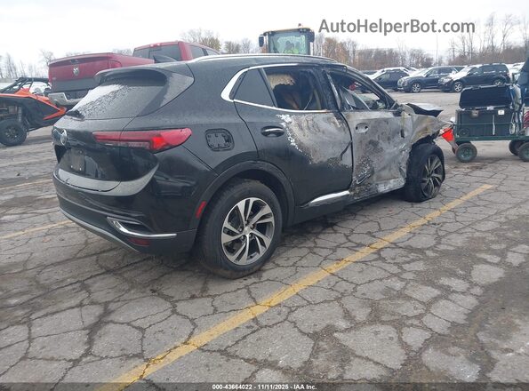 LRBFZPR46MD128013 2021 BUICK ENVISION Black Tył prawy