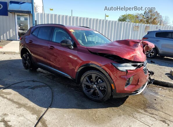 LRBFZPR46ND016409 2022 BUICK ENVISION Red წინა მარჯვენა