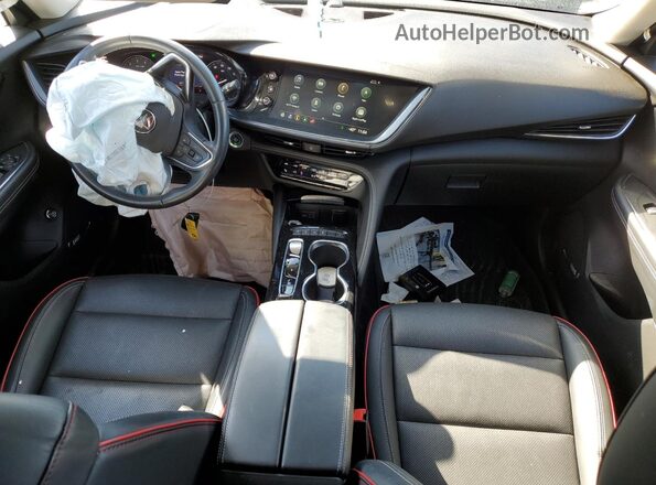 LRBFZPR46ND016409 2022 BUICK ENVISION Red წინა პანელის ხედი