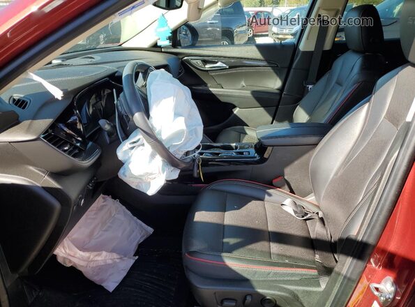 LRBFZPR46ND016409 2022 BUICK ENVISION Red წინა სალონის ხედი