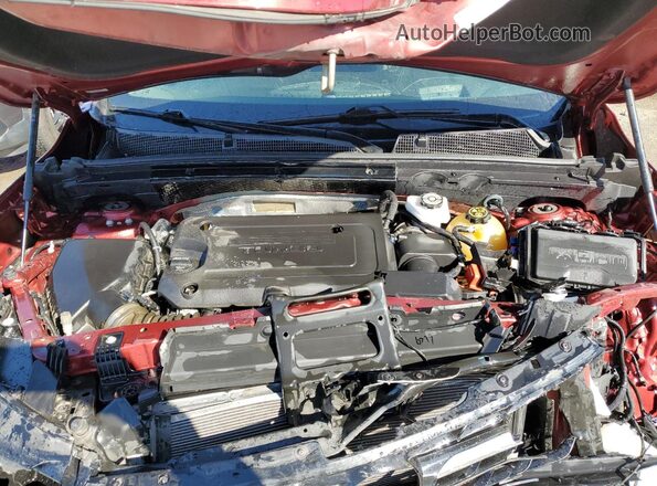 LRBFZPR46ND016409 2022 BUICK ENVISION Red ძრავის განყოფილების ხედი