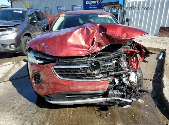LRBFZPR46ND016409 2022 BUICK ENVISION Red წინა ხედი