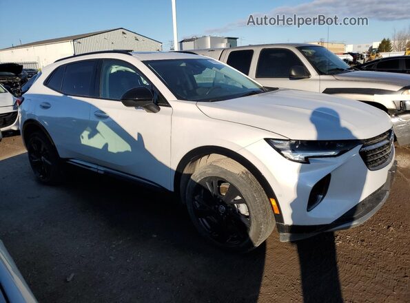 LRBFZPR47PD212717 2023 BUICK ENVISION Белый Передняя правая четверть