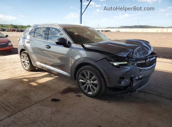 LRBFZRR41MD179575 2021 BUICK ENVISION Gray Przód prawy