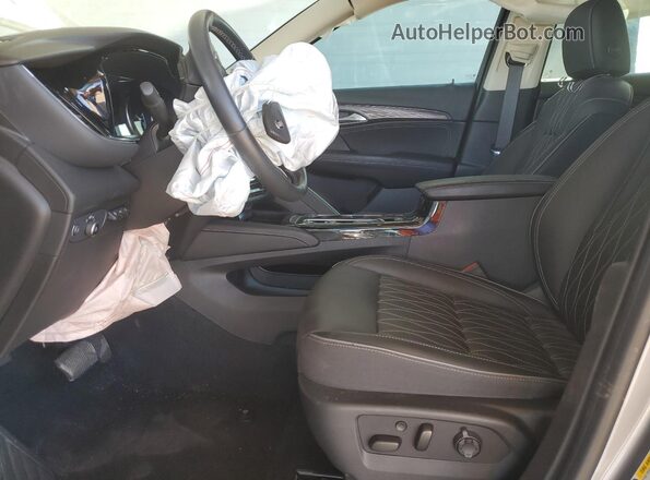 LRBFZRR41MD179575 2021 BUICK ENVISION Gray Widok wnętrza z przodu