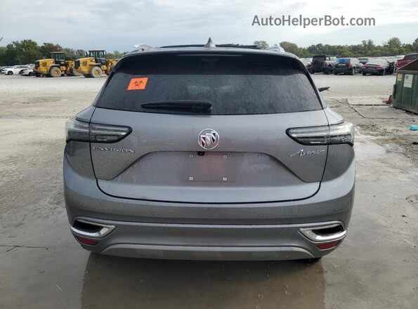LRBFZRR42ND152001 2022 BUICK ENVISION Gray Вид ззаду