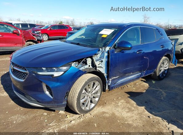 LRBFZRR43ND027976 2022 BUICK ENVISION Blue Front left