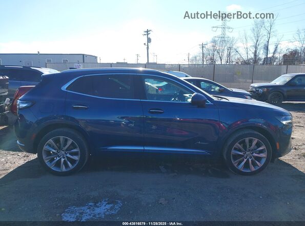 LRBFZRR43ND027976 2022 BUICK ENVISION Blue 360 interior view