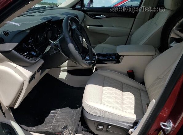 LRBFZRR46ND161316 2022 BUICK ENVISION Burgundy Front interior view