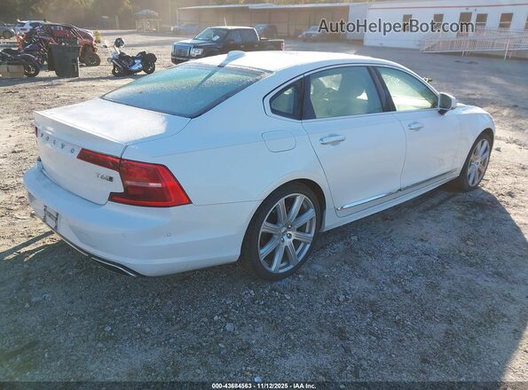 LVYA22MLXKP080991 2019 VOLVO S90 White უკანა მარჯვენა