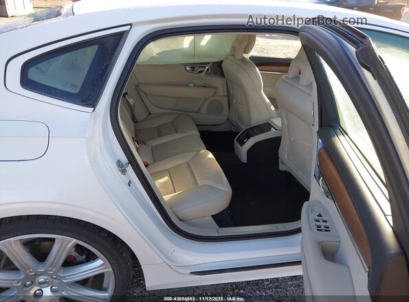 LVYA22MLXKP080991 2019 VOLVO S90 White VIN კოდის სტიკერის ხედი