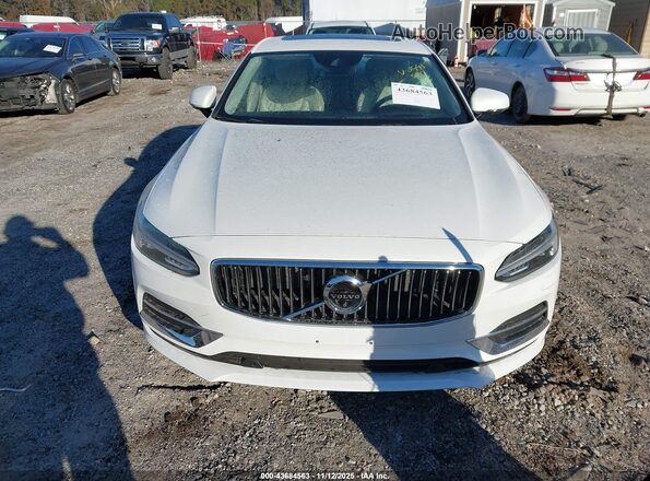 LVYA22MLXKP080991 2019 VOLVO S90 White ხელსაწყოთა პანელის ხედი