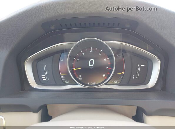 LYV402FK0GB096523 2016 VOLVO S60 INSCRIPTION Black Rear seats view