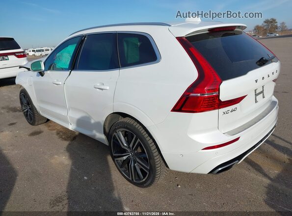 LYVBR0DM9KB187935 2019 VOLVO XC60 HYBRID Белый Задняя левая четверть