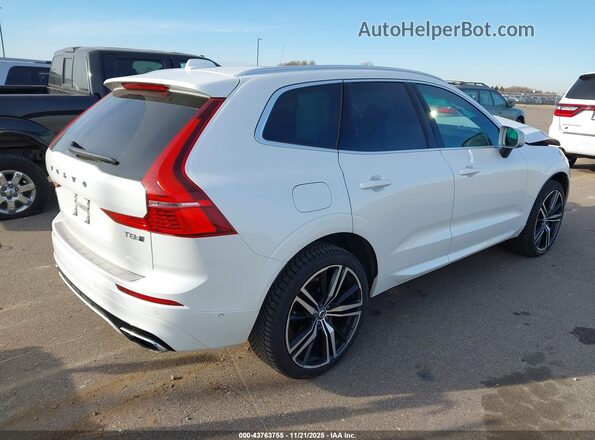 LYVBR0DM9KB187935 2019 VOLVO XC60 HYBRID Белый Задняя правая четверть