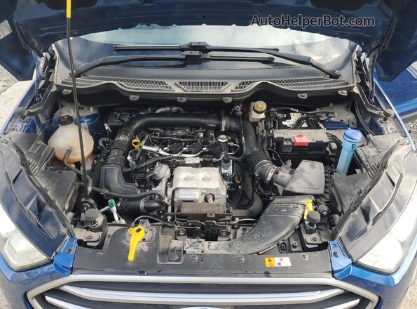 MAJ3P1TEXJC243861 2018 FORD ECOSPORT Blue 