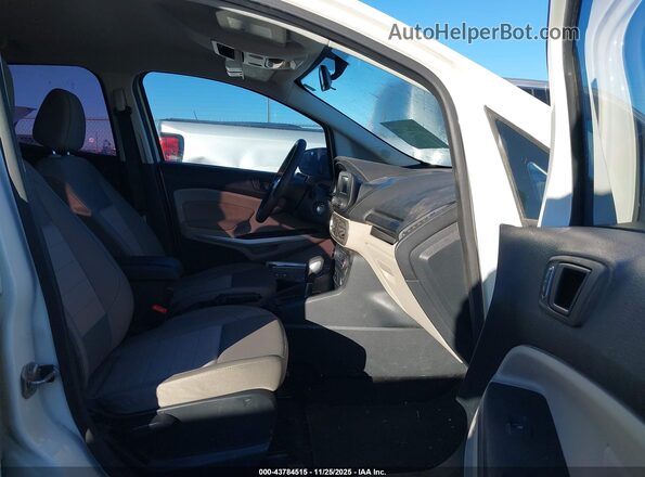 MAJ3S2FE9LC394919 2020 FORD ECOSPORT White Вид салону спереду