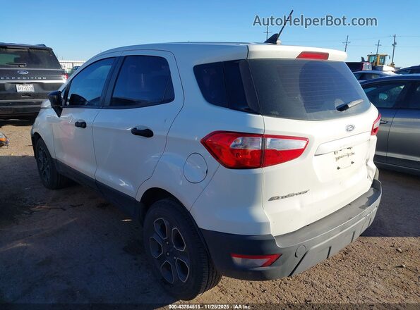 MAJ3S2FE9LC394919 2020 FORD ECOSPORT White Задня ліва чверть
