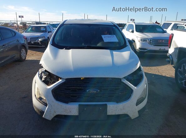 MAJ3S2FE9LC394919 2020 FORD ECOSPORT White Вид задньої частини салону