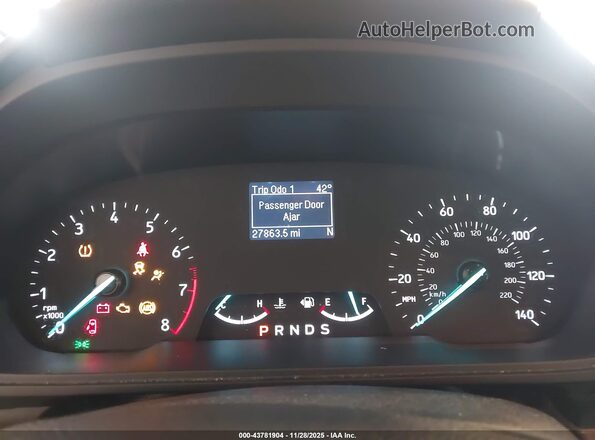 MAJ3S2FE9MC448009 2021 FORD ECOSPORT White Widok tylnych siedzeń
