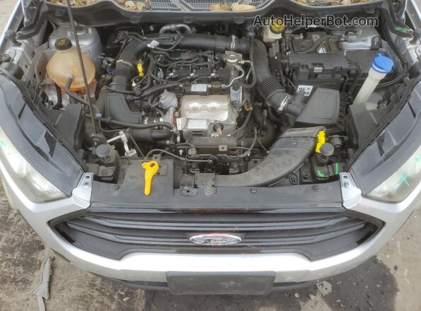 MAJ3S2GE4MC435098 2021 FORD ECOSPORT Silver Widok komory silnika