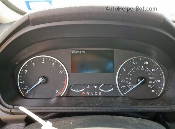 MAJ3S2GE5LC387383 2020 FORD ECOSPORT White Вид щитка приладів