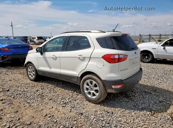 MAJ3S2GE5LC387383 2020 FORD ECOSPORT White Задня ліва чверть
