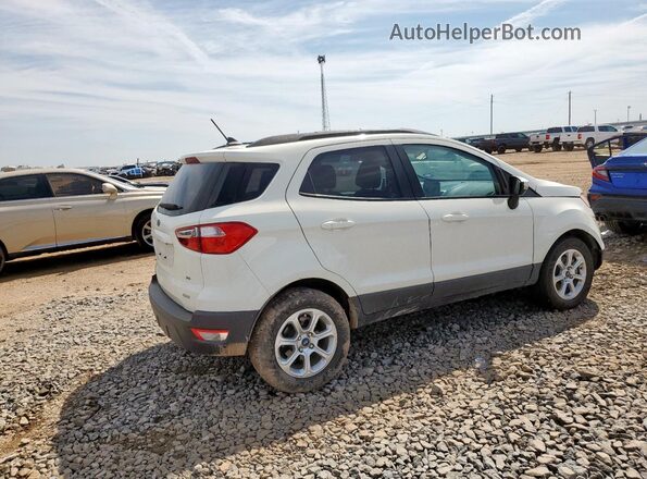 MAJ3S2GE5LC387383 2020 FORD ECOSPORT White Задня права чверть