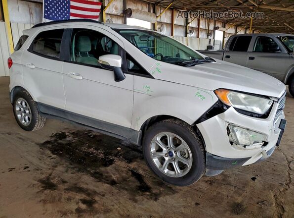 MAJ3S2GE7LC325399 2020 FORD ECOSPORT Белый Передняя правая четверть