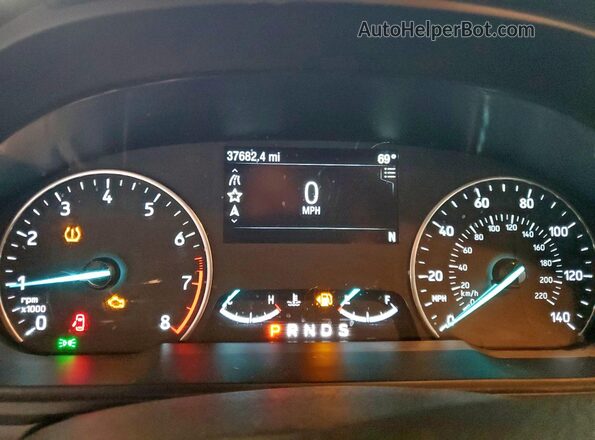 MAJ3S2GE7MC452249 2021 FORD ECOSPORT Silver Vista del cuadro de instrumentos