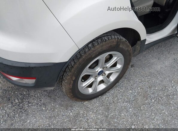 MAJ3S2GE8LC335598 2020 FORD ECOSPORT White ხელსაწყოთა პანელის ხედი