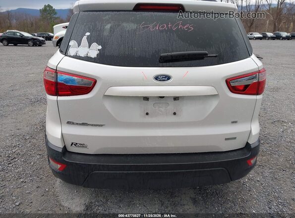 MAJ3S2GE8LC335598 2020 FORD ECOSPORT White 