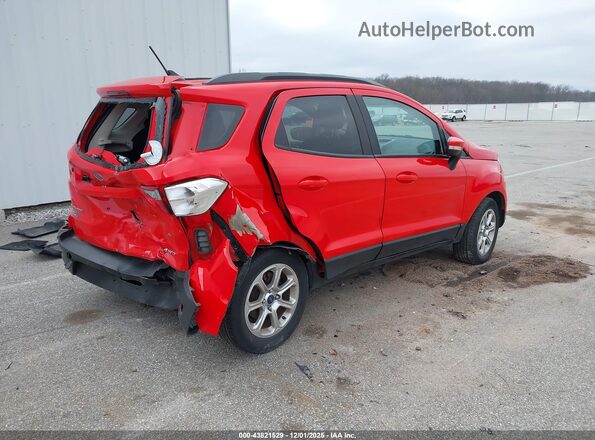 MAJ6P1UL5JC199665 2018 FORD ECOSPORT Red 