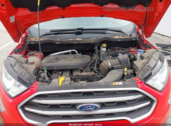 MAJ6P1UL5JC199665 2018 FORD ECOSPORT Red 
