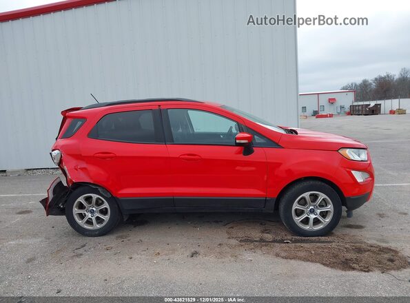 MAJ6P1UL5JC199665 2018 FORD ECOSPORT Red 