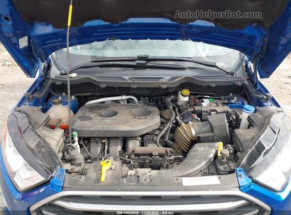 MAJ6P1UL5JC226931 2018 FORD ECOSPORT Blue 
