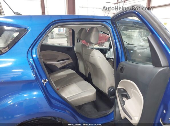 MAJ6S3FL3MC409188 2021 FORD ECOSPORT Blue Вид наклейки з VIN-кодом