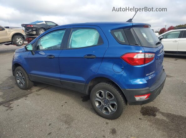 MAJ6S3FL4MC417591 2021 FORD ECOSPORT Blue Задня ліва чверть