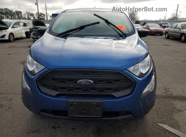 MAJ6S3FL4MC417591 2021 FORD ECOSPORT Blue Вид спереду