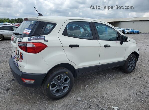 MAJ6S3FLXLC391660 2020 FORD ECOSPORT White უკანა მარჯვენა