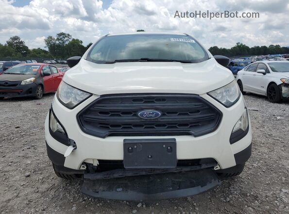 MAJ6S3FLXLC391660 2020 FORD ECOSPORT White წინა ხედი