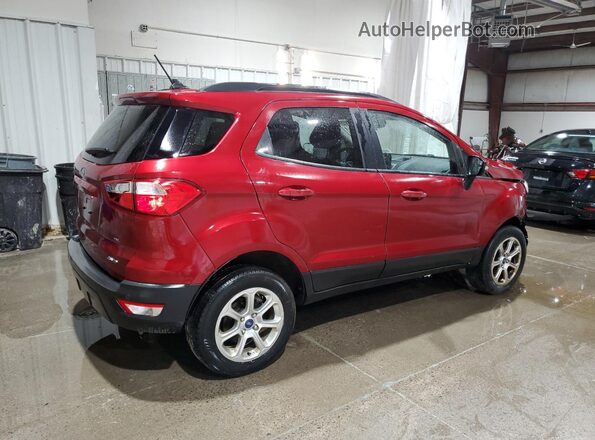 MAJ6S3GL0LC312866 2020 FORD ECOSPORT Burgundy Trasero derecho