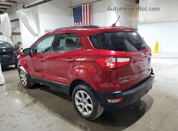 MAJ6S3GL0LC312866 2020 FORD ECOSPORT Burgundy Trasero izquierdo