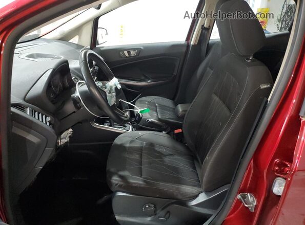 MAJ6S3GL0LC312866 2020 FORD ECOSPORT Burgundy Vista interior delantera